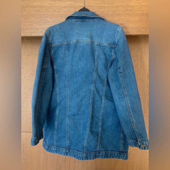 chico's® jean jacket size US 1. Size 8/10 - Picture 4 of 4